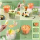 Plastics Ice Cream Mold DIY Dessert Popsicle Moulds Tray Ice Cube Maker