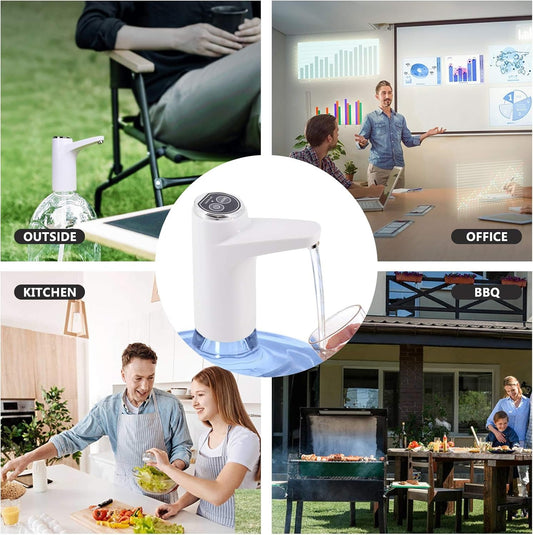 Rechargeable Automatic Dispenser For Bottled Water