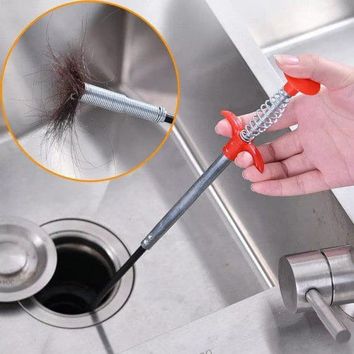Metal Flexible 60cm Wire Brush Drain Cleaner