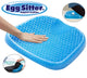 Non Slip Egg Sitter Gel Seat Cushion Soft Sitting Support Pad Cushion for Car and Office Chair Seat Pads