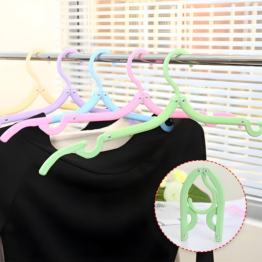 10x Foldable Clothes Hangers Set