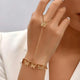 Beautiful Butterfly Hand Charm Bracelet For Girls
