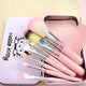 Pack of 7 Hello Kitty Makeup Brush Set