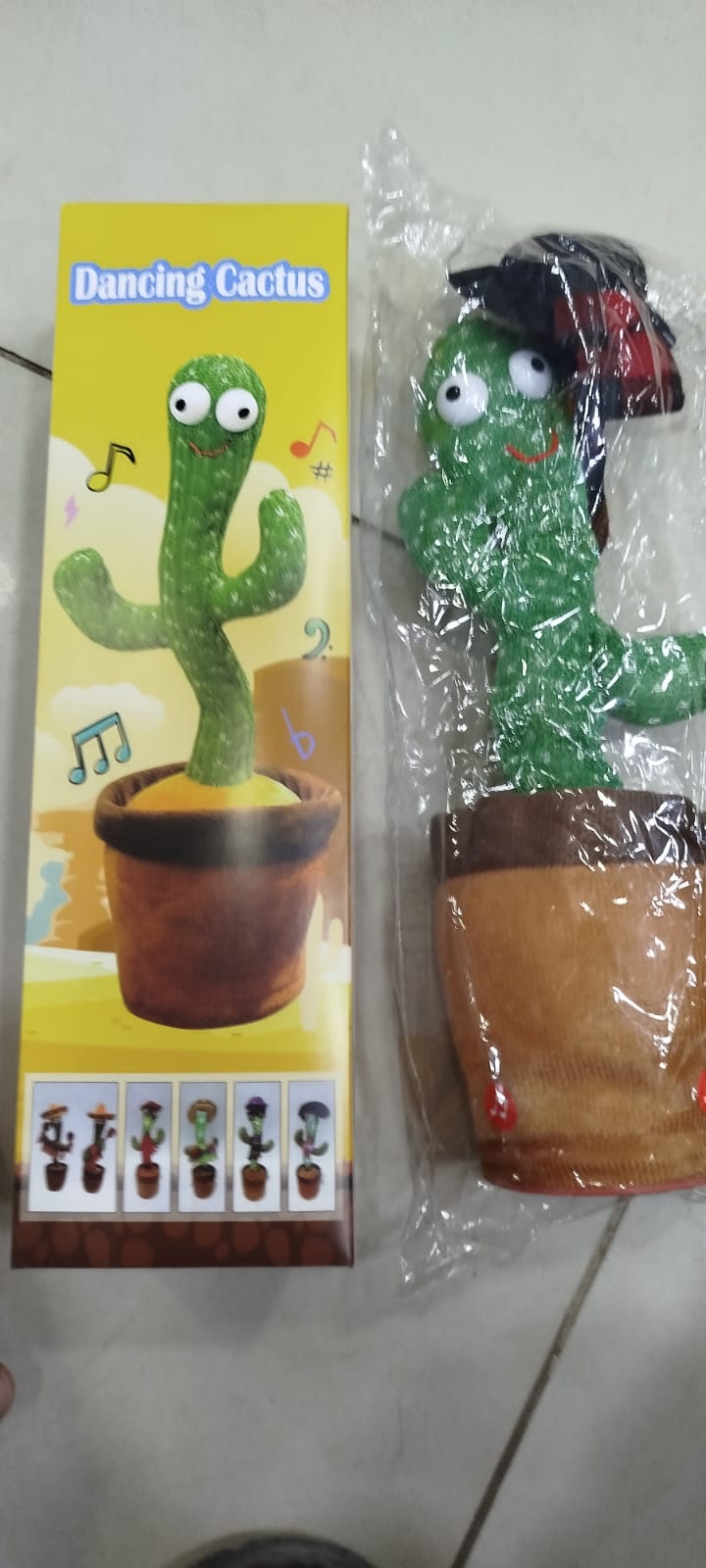 Dancing Cactus Toy