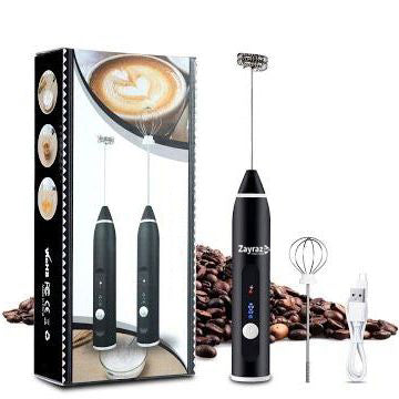 2 in 1 Handheld Whisk &amp; Drink Mixer For Coffee