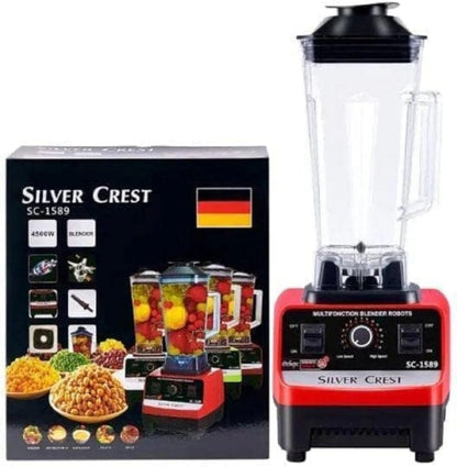 Silver Crest 2-in-1 Heavy Duty Electric Blender Juicer with 2L Jug & Powerful Grinder – Smoothies, Shakes & Ice Crushing