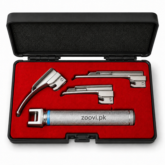 3 Straight Blade Neonatal Laryngoscope Set for Babies