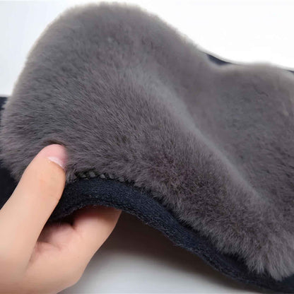 1 Pair Warm Wool Knee Pads Super Elastic Knees Sleeves Support Protector