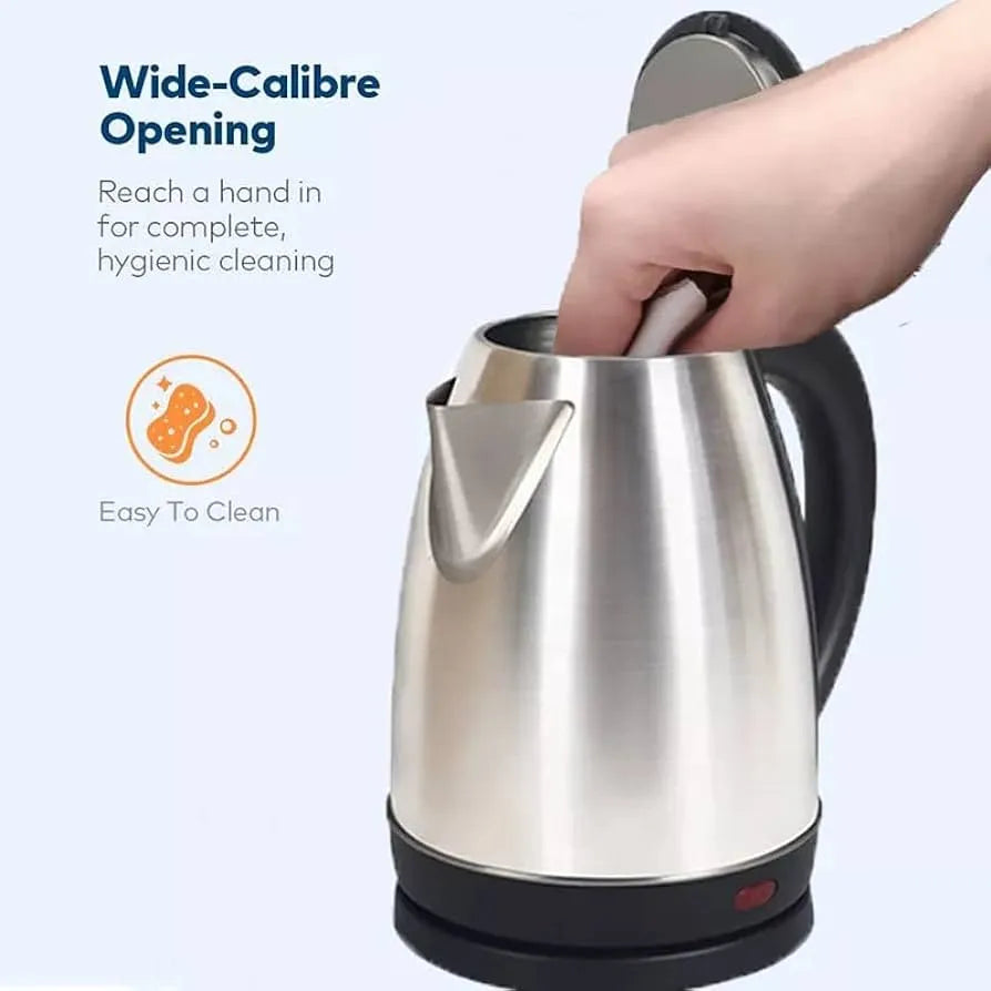 Electric Kettle 2.0 Liter Stainless Steel Body