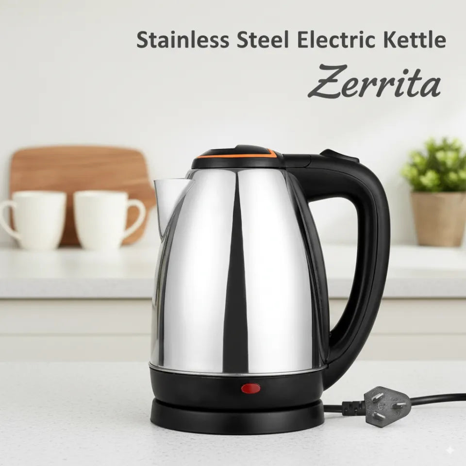 Electric Kettle 2.0 Liter Stainless Steel Body