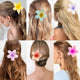 2 Pcs – Flower Hair Clip Colorful Hair Band For Girls & Women