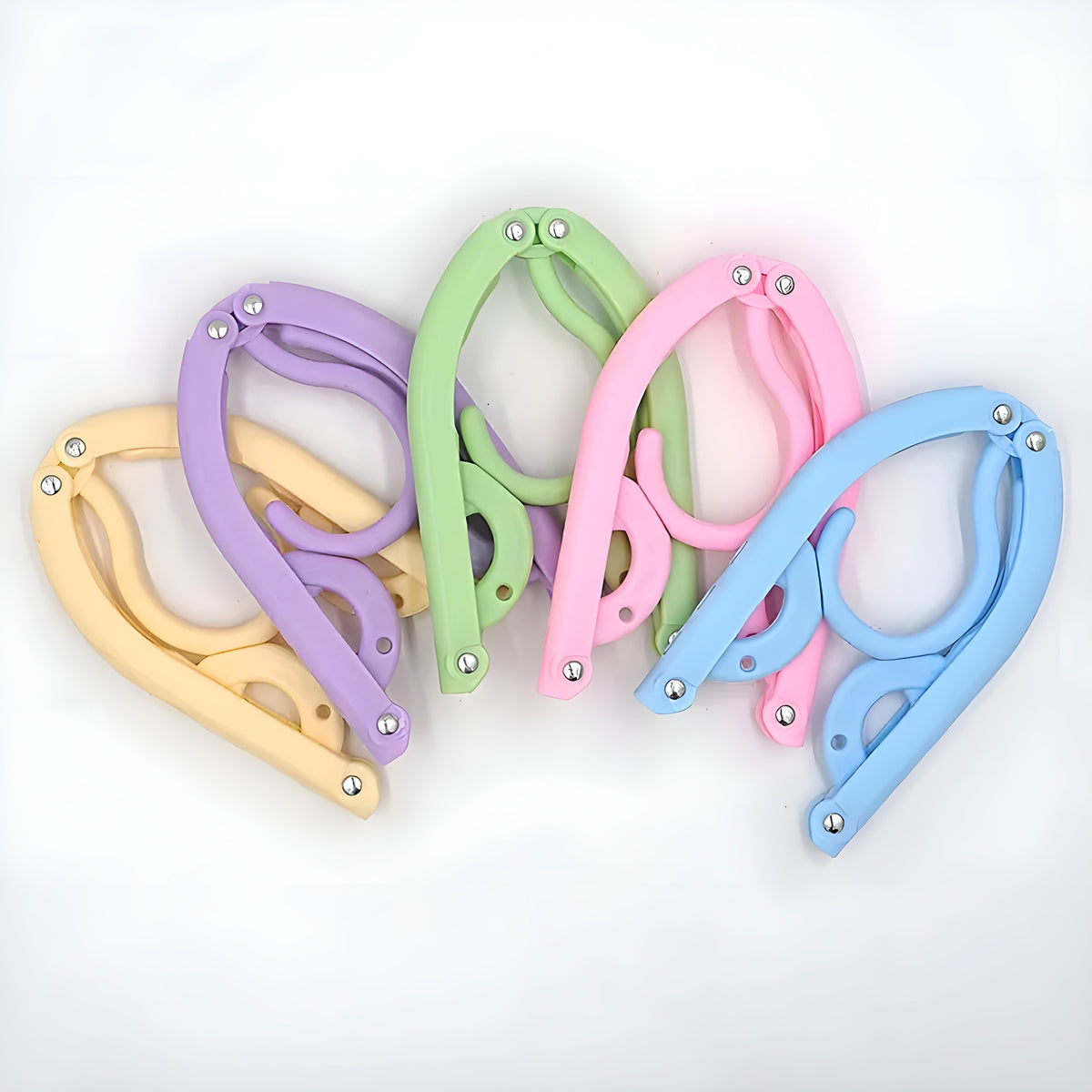 10x Foldable Clothes Hangers Set
