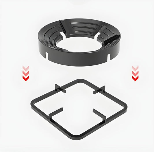 Gas Stove Cover Windproof Bracket Energy Saving Anti Slip