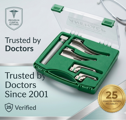 Fiber Child Laryngoscope - 4 Blade