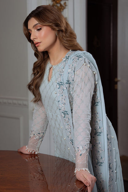 AQUA ICE-4PC (SHIRT, TROUSER ,SLIP & DUPATTA)