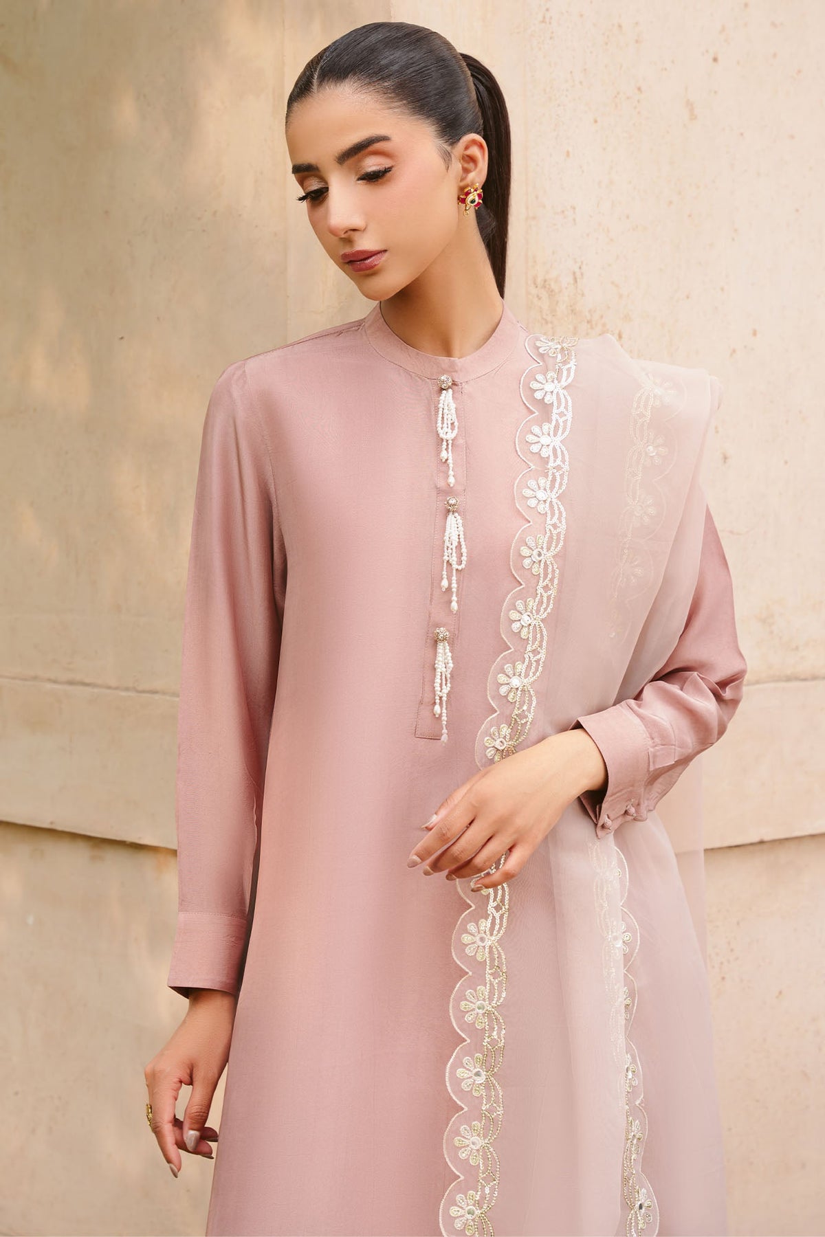 AMBER ECHO -3PC (SHIRT, TROUSER & DUPATTA)