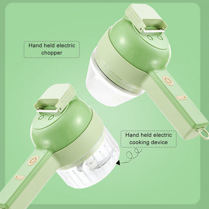 Electric Food Chopper Vegetable Slicer Garlic Crusher Meat Grinder Machine