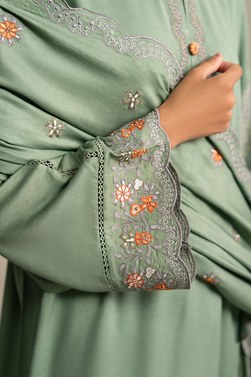 ASH MOSS-3PC (SHIRT, TROUSER & DUPATTA)