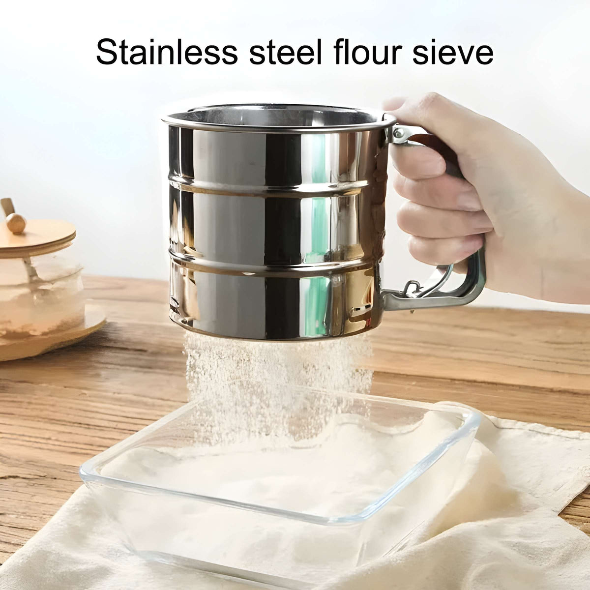 Stainless Steel Flour Sieve Strainer